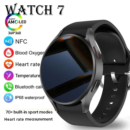 Smart Watch GPS Track Smart Watches For Men Women Sport Heart Rate Bluetooth Call NFC IP68 Waterproof Compass Smartwatch 7 Mini