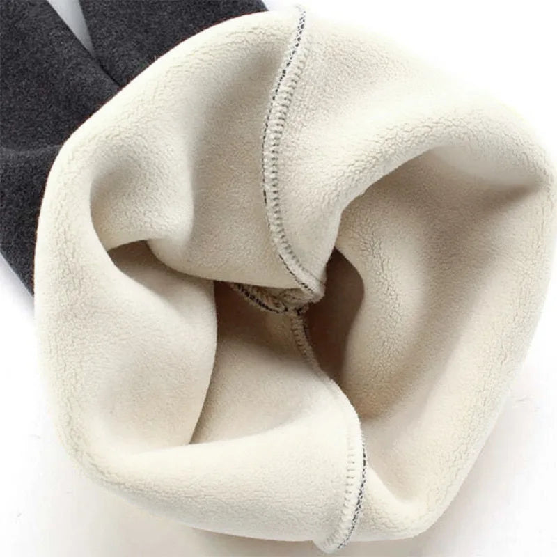Girls Thermal Leggings Autumn Winter Kids Cute Rabbit Simplicity Tight Warm Trousers Baby Children Skinny Pants Casual Bottoms