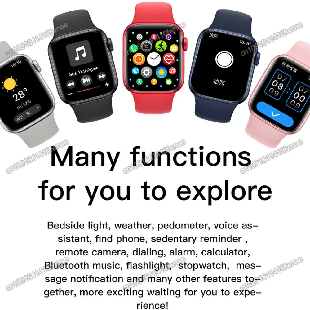 For Apple Watch Series 10 New GPS Smart Watch Men Always On Display Bluetooth Call Game Wireless Charging Women Sport Smartwatch