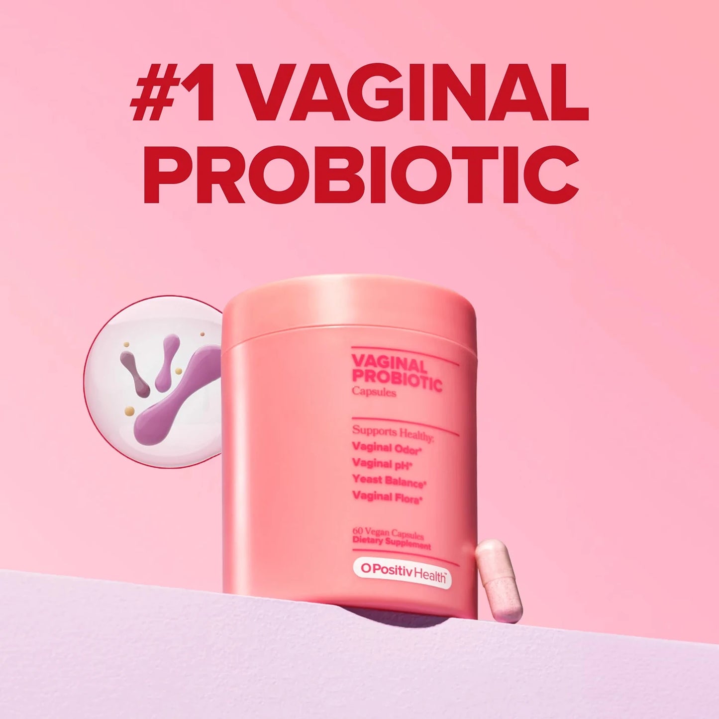 Vagianl Probiotics for Women pH Balance with Prebiotics - Vaginal Health Supplement Support Healthy Vaginal Odor & Vaginal Flora
