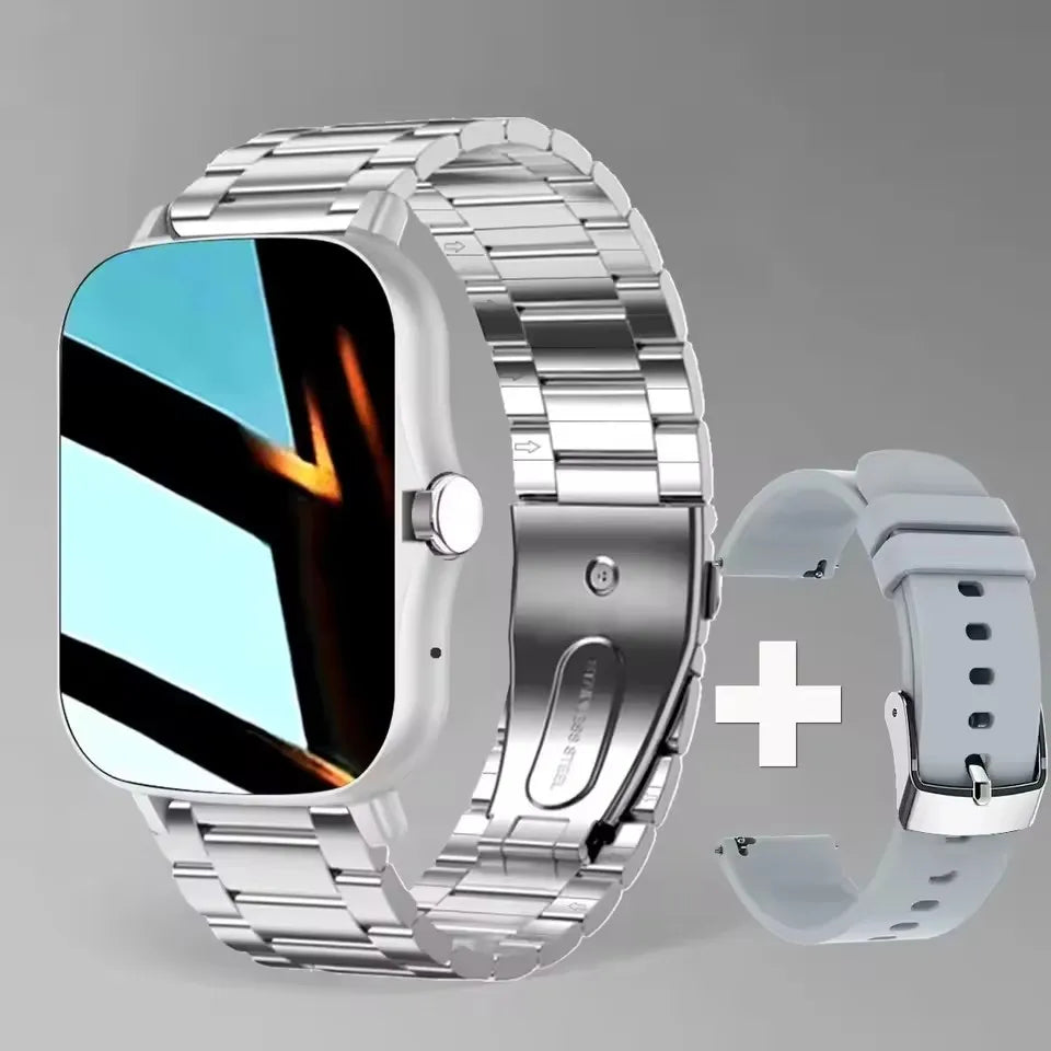 Smart Watch For Android IOS Watches 2.01inch HD Display Bluetooth Call Message Alert Music Sports Mode Smartwatch Men Women Gift