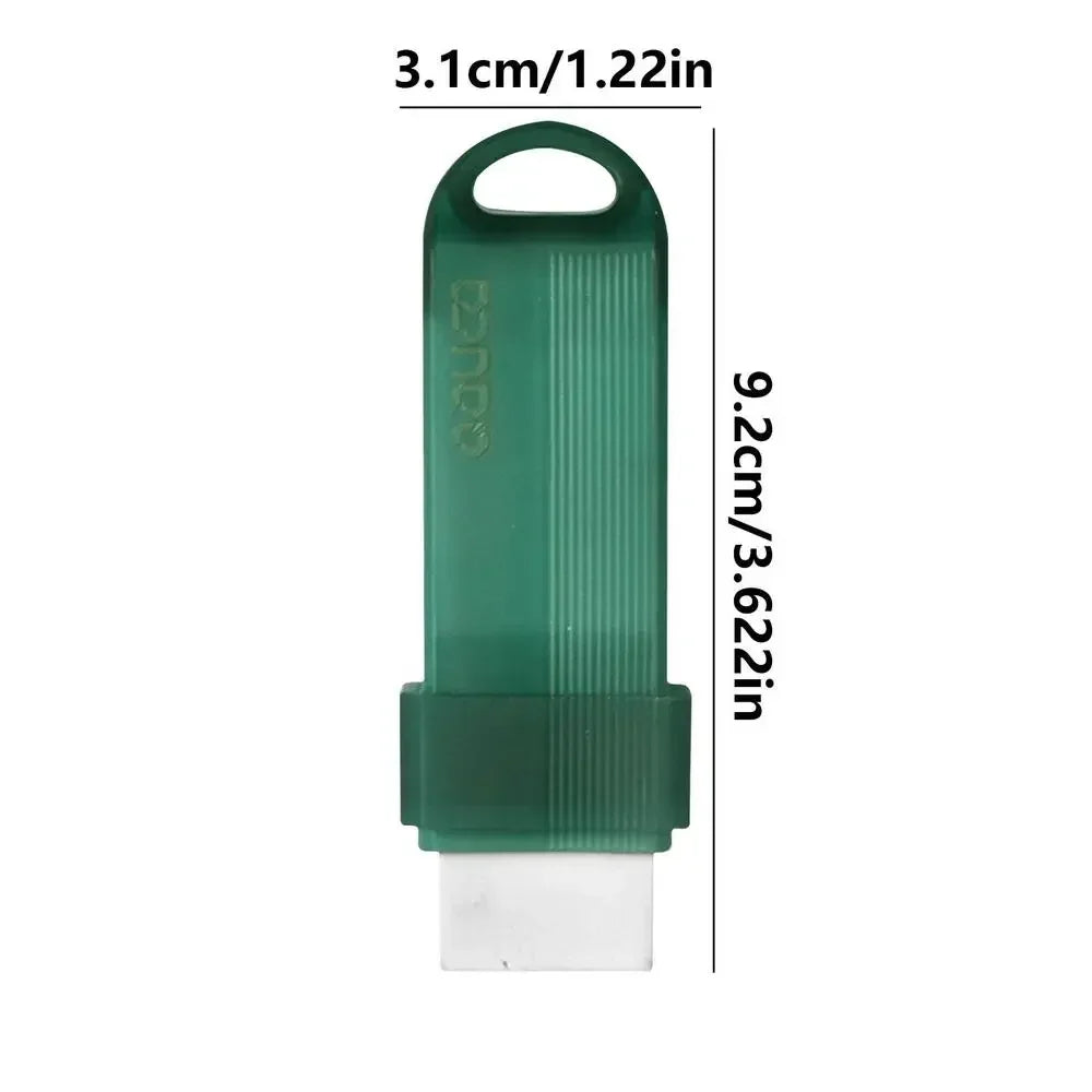 3 Piece Green Kitchen Cleaning Eraser Tool, Capable of Removing Stubborn Stains, Suitable for Kitchens, Bathrooms, Cars, Shoes