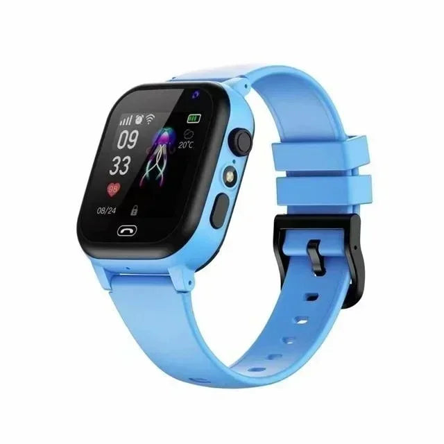 4G Kids Smartwatch SOS GPS Location Video Call Analogue Card Kids Smartwatch Camera Waterproof Watch Boys Girls Upgrade 2024 New