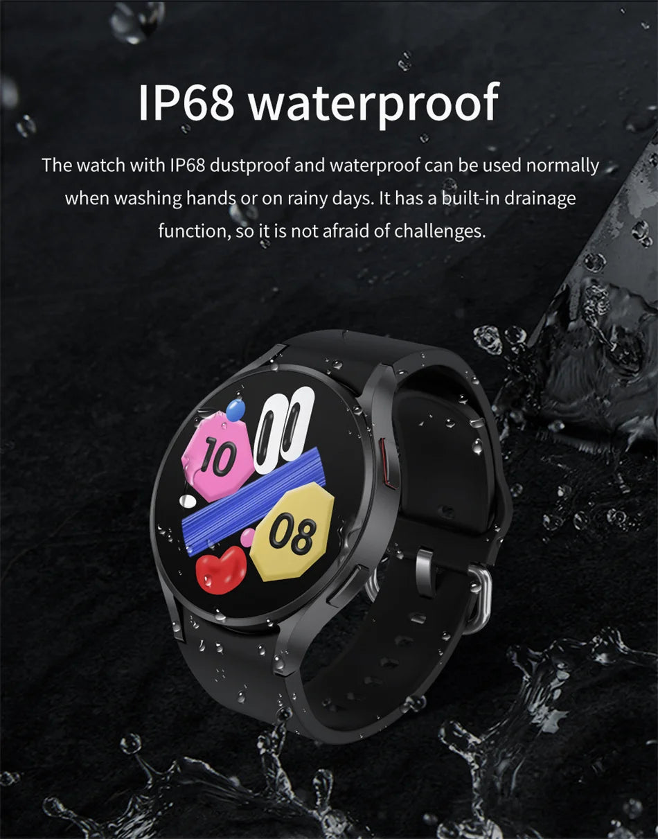 Smart Watch GPS Track Smart Watches For Men Women Sport Heart Rate Bluetooth Call NFC IP68 Waterproof Compass Smartwatch 7 Mini