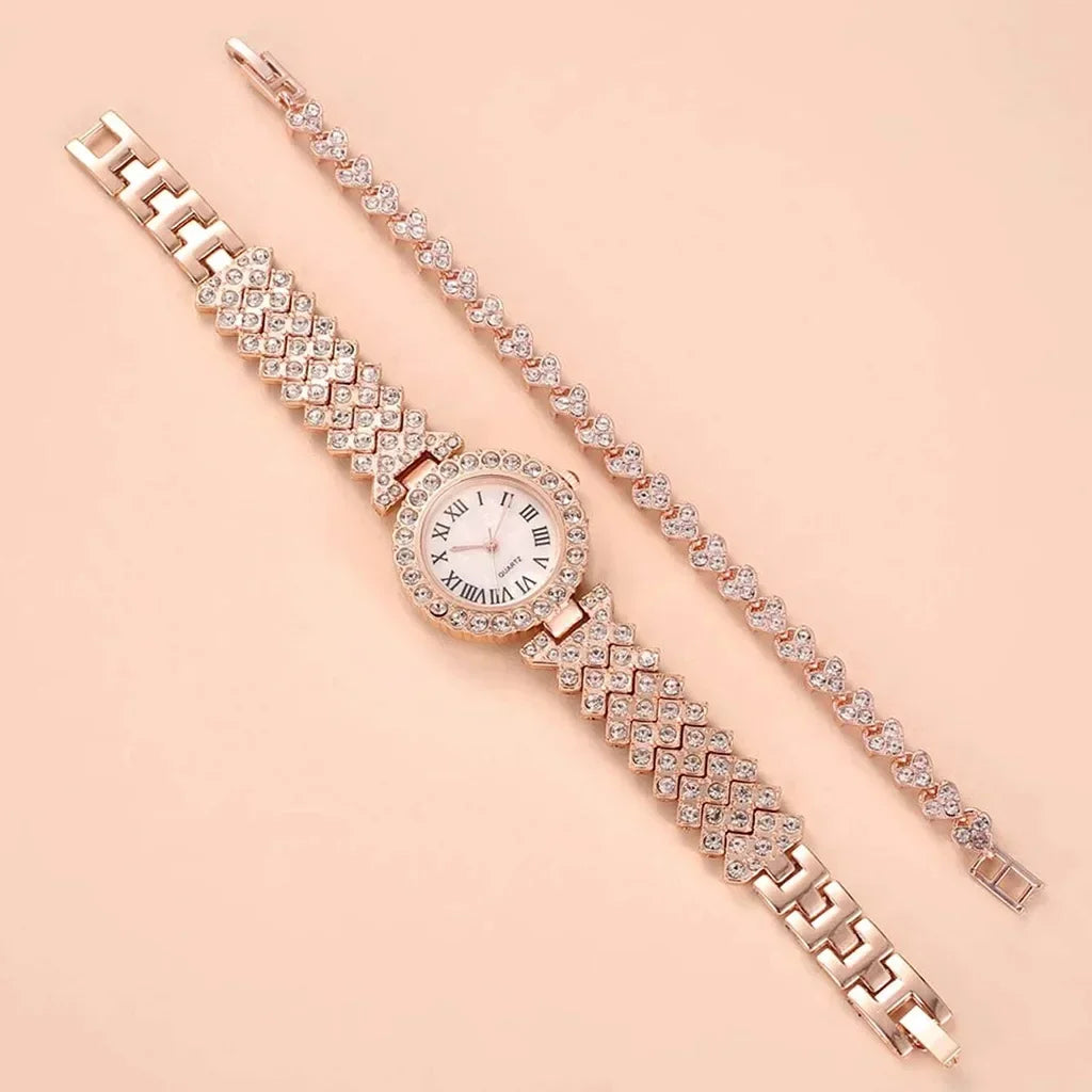 Watch for Women Watches 2023 Best Selling Products Luxury Watch Luxury Brand Reloj Mujer Watch Bracelet Set Diamond Steel Band