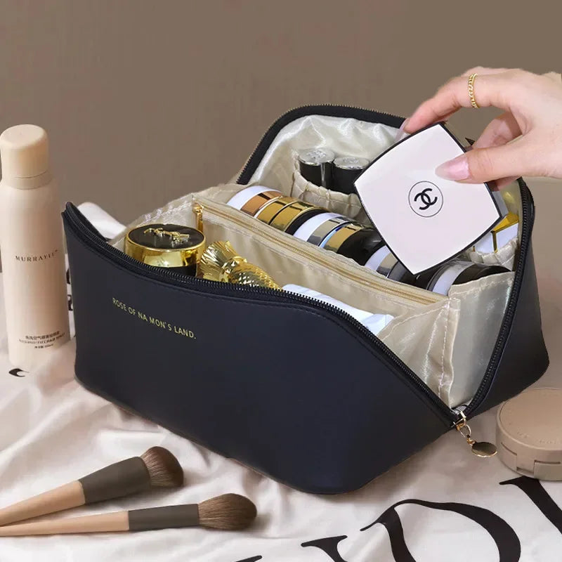 Makeup Organizer Female Toiletry Kit Bag Make Up Storage Pouch Luxury Lady Box, Cosmetic Bag, Organizer Bag For Travel Zip