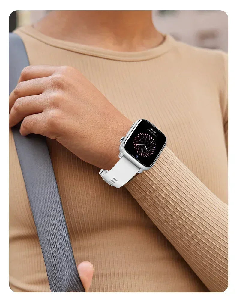 New Smart Watch with Full Touch HD Display, Built-in GPS & WiFi, Support SIM Card, Life Waterproof