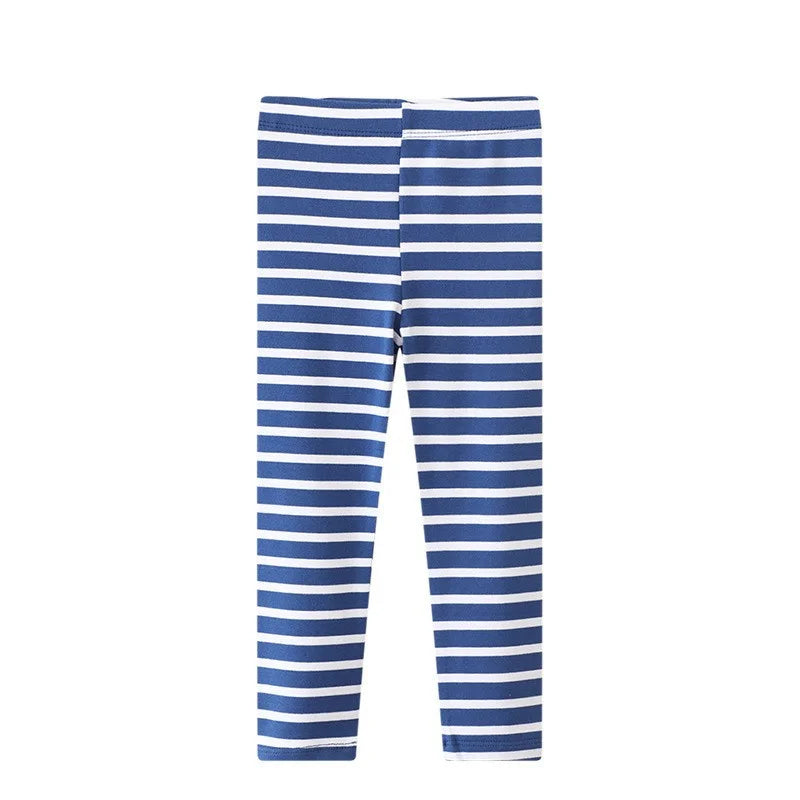 Zeebread  2-7T Autumn Spring Striped Baby Girls Leggings Pants For Kids Children's Pencil Pants Hot Selling  Skinny Trousers