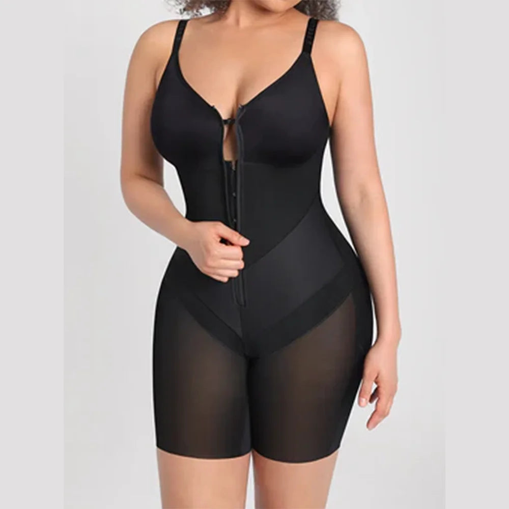 Fajas Colombianas High Compression Shapewear Bodysuit - Tummy Control, Butt Lifter & Postpartum Recovery Body Shaper for Women