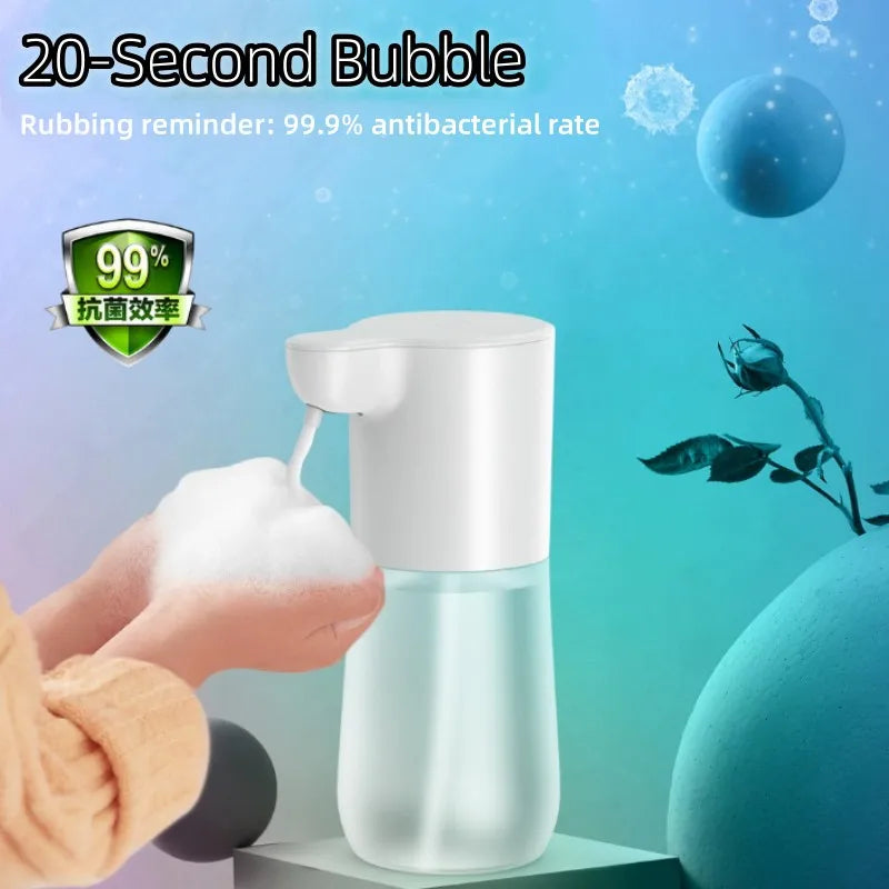 USB Charging Automatic Induction Foam Soap Dispenser Smart Liquid Soap Dispenser Auto Touchless Hand Washer For Kitchen Bathroom
