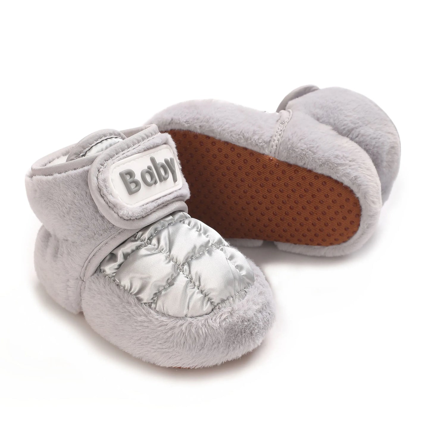 Winter Boots For Baby Boys And Girls Snow Soft Sole Anti Slip And Warm Flat Shoes Baby's First Walking Baby Shoes Boots 0-18