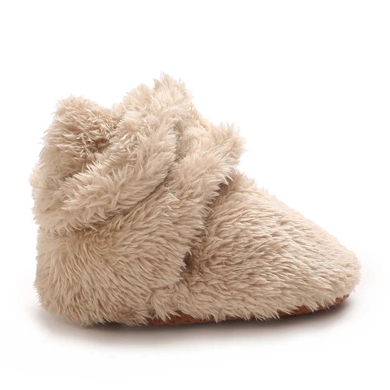 Winter Boots For Baby Boys And Girls Snow Soft Sole Anti Slip And Warm Flat Shoes Baby's First Walking Baby Shoes Boots 0-18