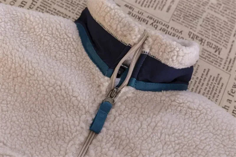 Male Outdoor Coldproof Windproof Jacket Winter Sweater Cashmere Jacket Down Jacket Man's Warm and Comfortable Jacket Outwear