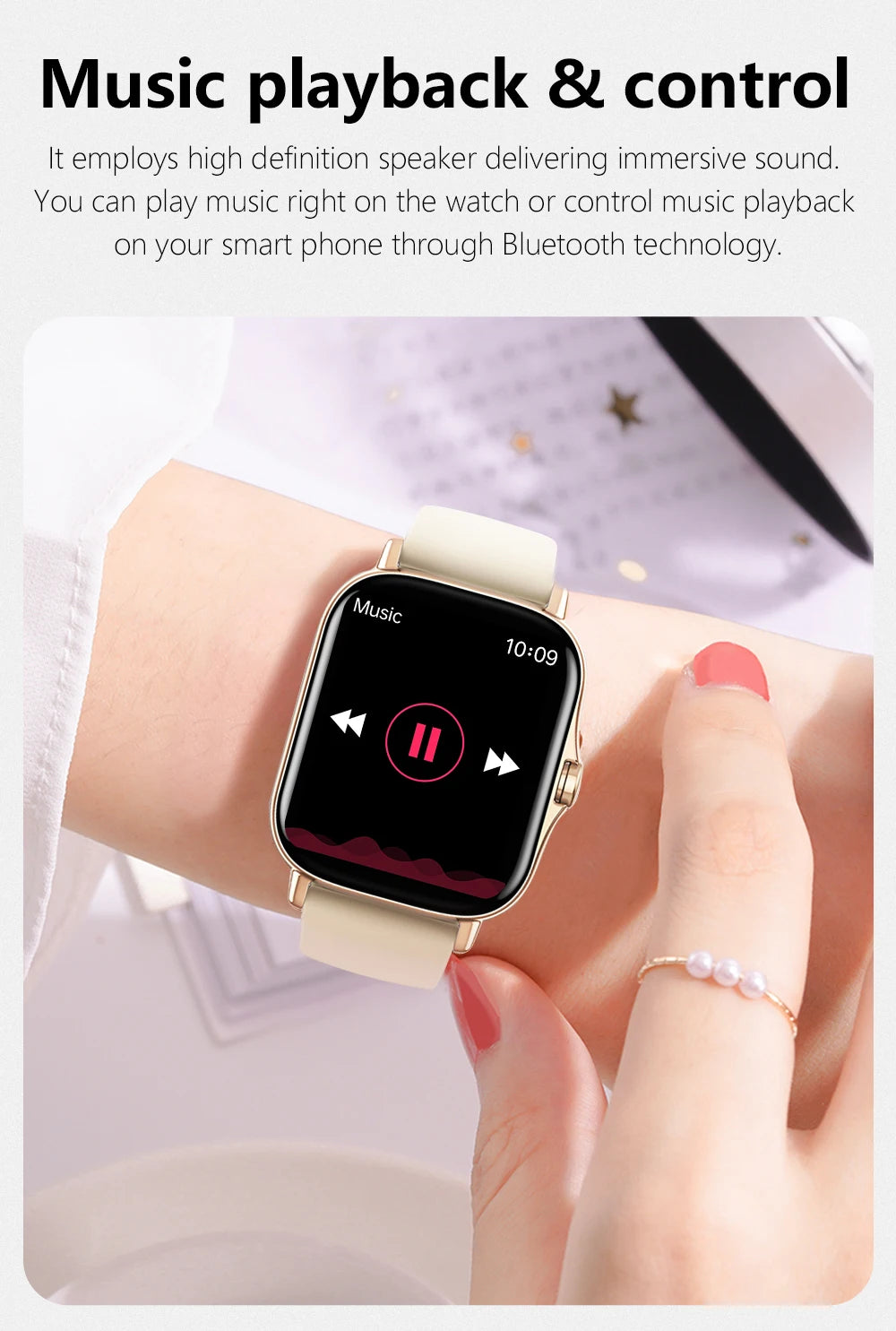 Smartwatch Y13- Relógio Inteligente Esportivo Bluetooth Android/iOS - Com foto Na Tela