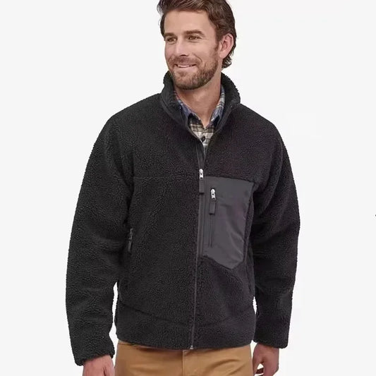 Male Outdoor Coldproof Windproof Jacket Winter Sweater Cashmere Jacket Down Jacket Man's Warm and Comfortable Jacket Outwear
