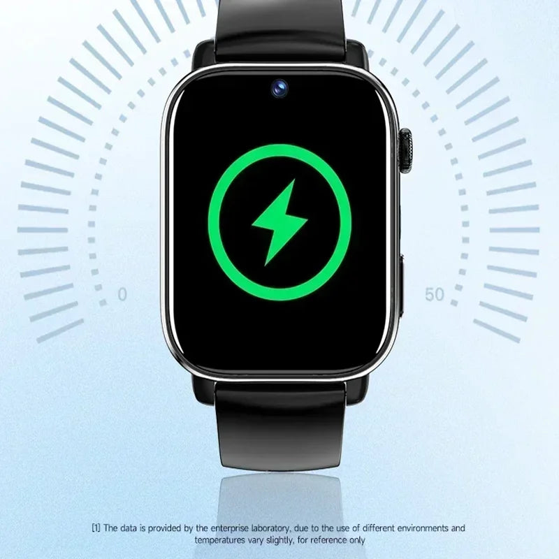 New Smart Watch with Full Touch HD Display, Built-in GPS & WiFi, Support SIM Card, Life Waterproof
