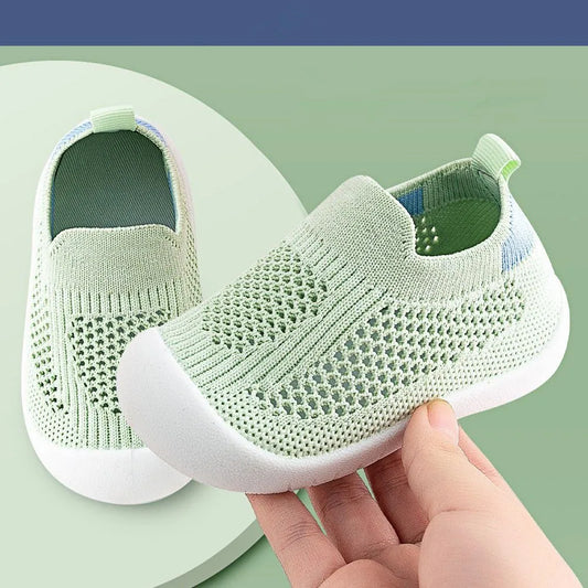 2023 Kid Shoe Casual Breathable Infant Baby Children Girls Boys Mesh Sneakers Soft Bottom Comfortable Non-Slip Baby Toddler Shoe