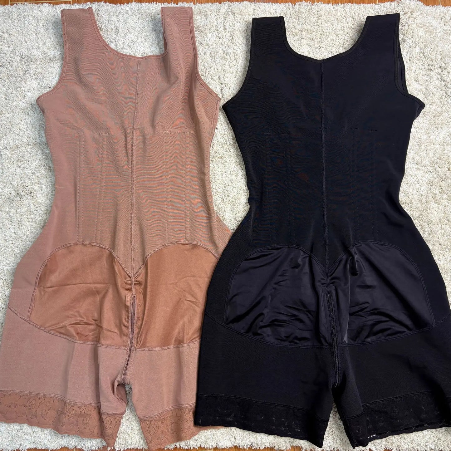 Women Fajas Colombianas Tummy Control Shapewear Postpartum Full Body Shaper Butt Lifter Bodysuit Slim Waist Open Crotch