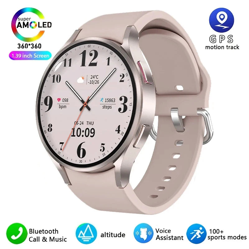 Smart Watch GPS Track Smart Watches For Men Women Sport Heart Rate Bluetooth Call NFC IP68 Waterproof Compass Smartwatch 7 Mini