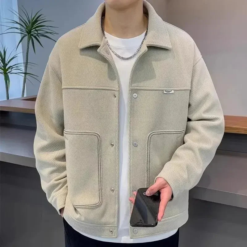 Jacket for Men High Quality Man Coat Stylish Spring Autumn Original Brands Cheap Sale Clothing Fashion 2025 Fast Delvery Joker