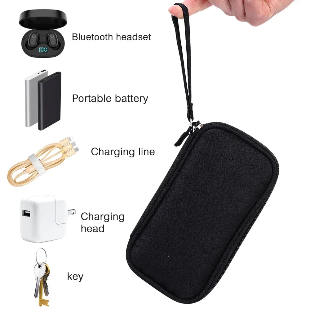 Electronic Digital USB Travel Cable Bag Waterproof Carry Case Holder Accessories