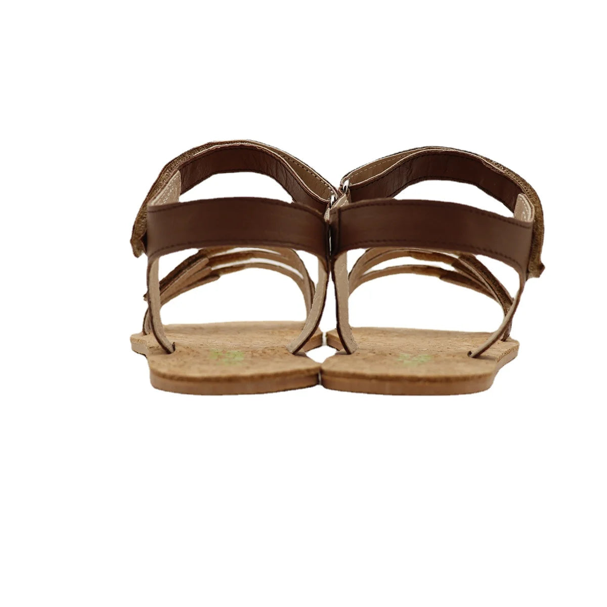 Tipsietoes 2025 Sprinng Barefoot Leather Flat Sandals For Women Shoes With New MInimalist Soft Sole