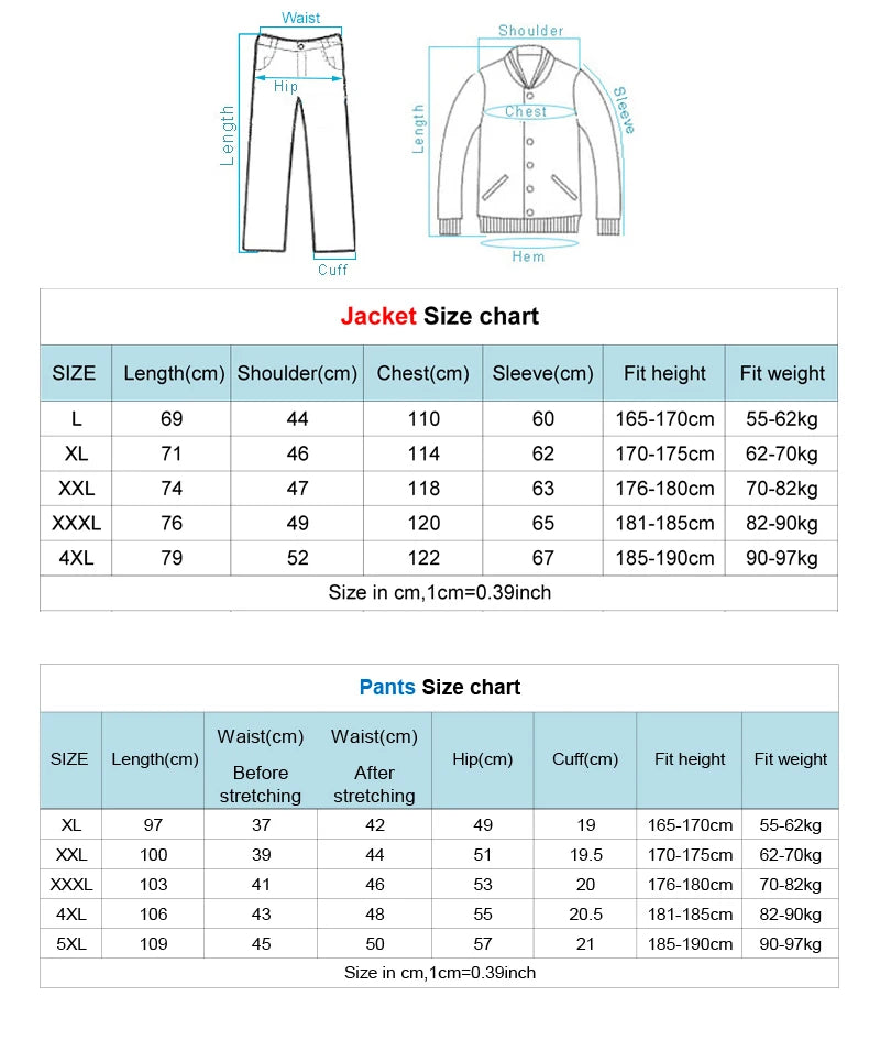 Trekking Outdoor Jackets for Men Autumn Classic Waterproof Rain Coats Hooded Camping Man's Rainwear Hiking Jacket and Pants
