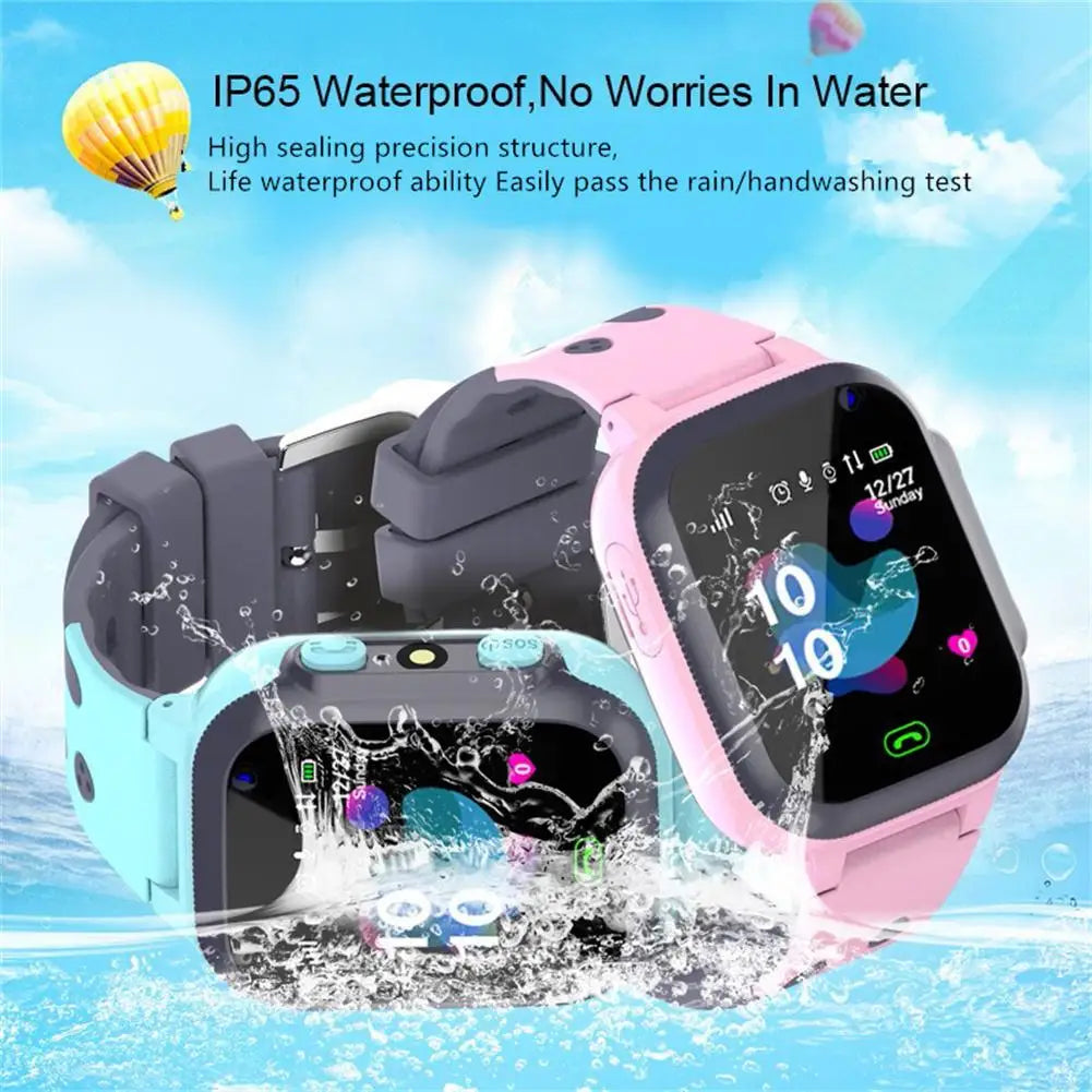 Kids Smart Watch Gps Sos Waterproof Kids Watches Call Children Smartwatch Clock Sim Card Location Tracker Child Watch for Xiaomi