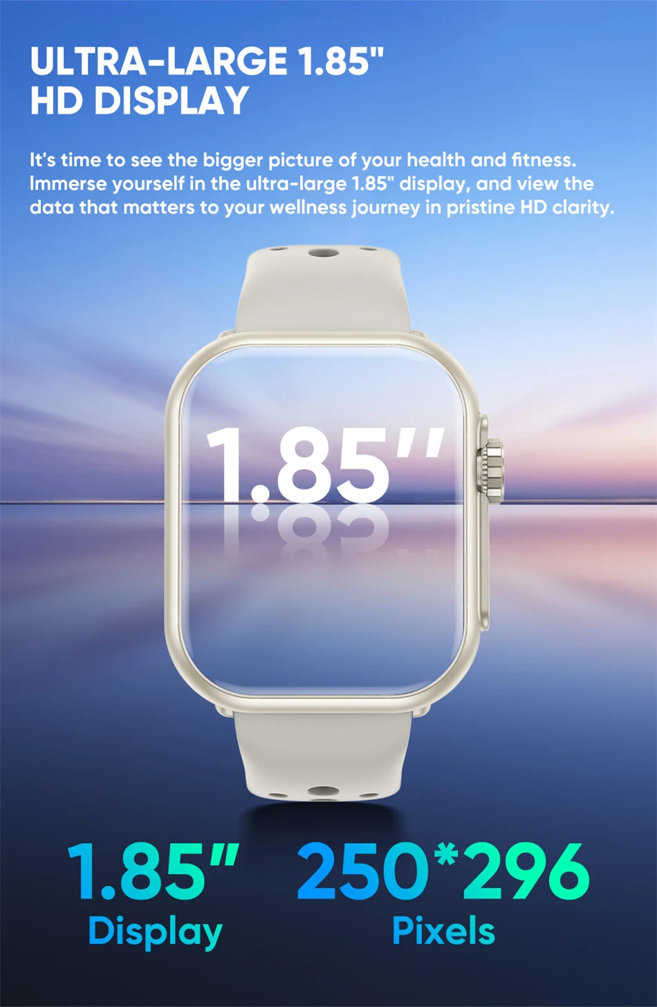 2025 New For Xiaomi Smart Watch Men Women 1.85-Inch HD AMOLED Full Touch Screen IP68 Waterproof Bluetooth Call SmartWatch Man