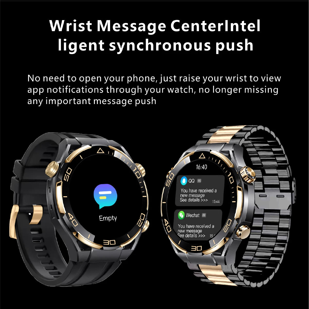 2024 For Huawei Xiaomi Men's Smartwatch Bluetooth Call 1.62" 480*480 AMOLED HD Screen 4GB ROM NFC Waterproof Women's Smartwatch