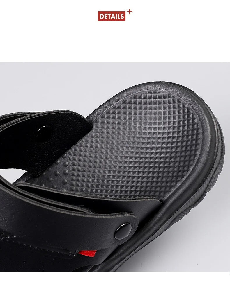 Sandals Men's Summer 2025 Casual Dual-Purpose Large Size Beach Shoes Outdoor Non-Slip Slippers Wading and River Tracing Shoes