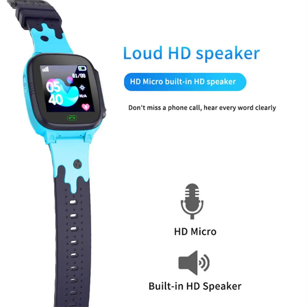 Kids Smart Watch Gps Sos Waterproof Kids Watches Call Children Smartwatch Clock Sim Card Location Tracker Child Watch for Xiaomi