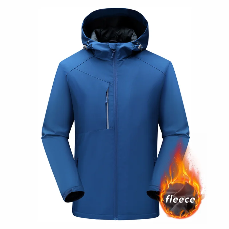 Men's Warm Jacket Custom Printed Embroidered Logo Women's Hoodie Plus Cashmere High Quality Men And Women Same Style Jacket 4xl