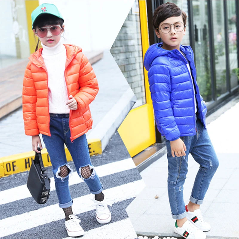 Chaquetas de invierno para niñas pequeñas, ropa para niños, abrigos cálidos para bebés y niñas, Parkas, prendas de vestir exteriores, trajes de 2 a 12 años