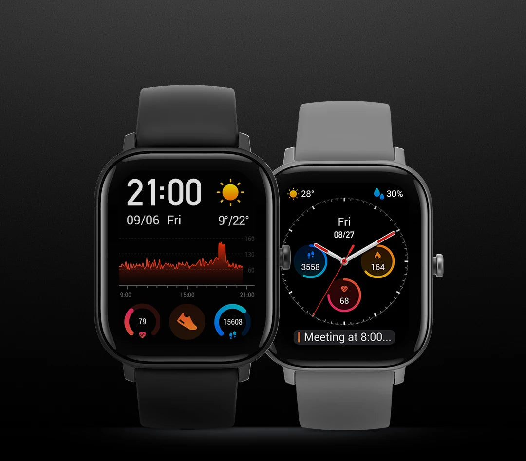 Amazfit GTS Smart Watch For Men Women Fashion Watch Water Resistant Music Control SportsWatch Exhibits Demonstration 95New