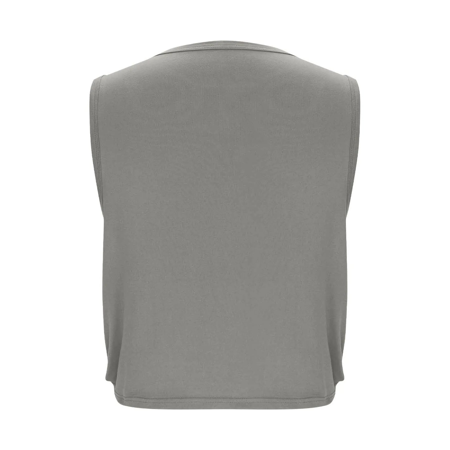Women Sleeveless Yoga Tops Athletic Vest Breathable Blouse Cover Up Gym Workout Cool T-Shirt Running Short Tank Crop Top