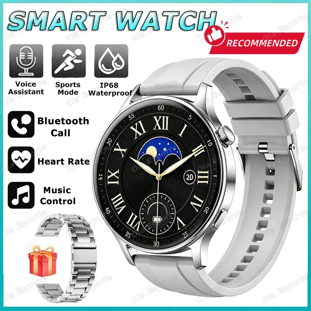 2026 New Smart Watch For Men Women 1.52" Full Touch Screen Waterproof Health and Sleep Monitor Multi-function Smart Watch HW12
