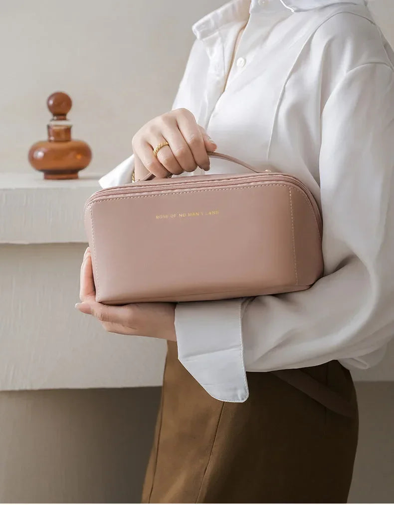 Makeup Organizer Female Toiletry Kit Bag Make Up Storage Pouch Luxury Lady Box, Cosmetic Bag, Organizer Bag For Travel Zip
