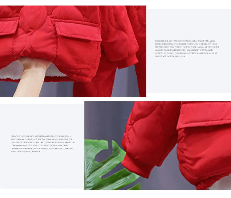 2022 Winter Girls Boys Clothing Sets 2-10 Years Children Warm Thick Jackets Pants Suit Boy Coats Trousers Kids Tracksuit Outfit