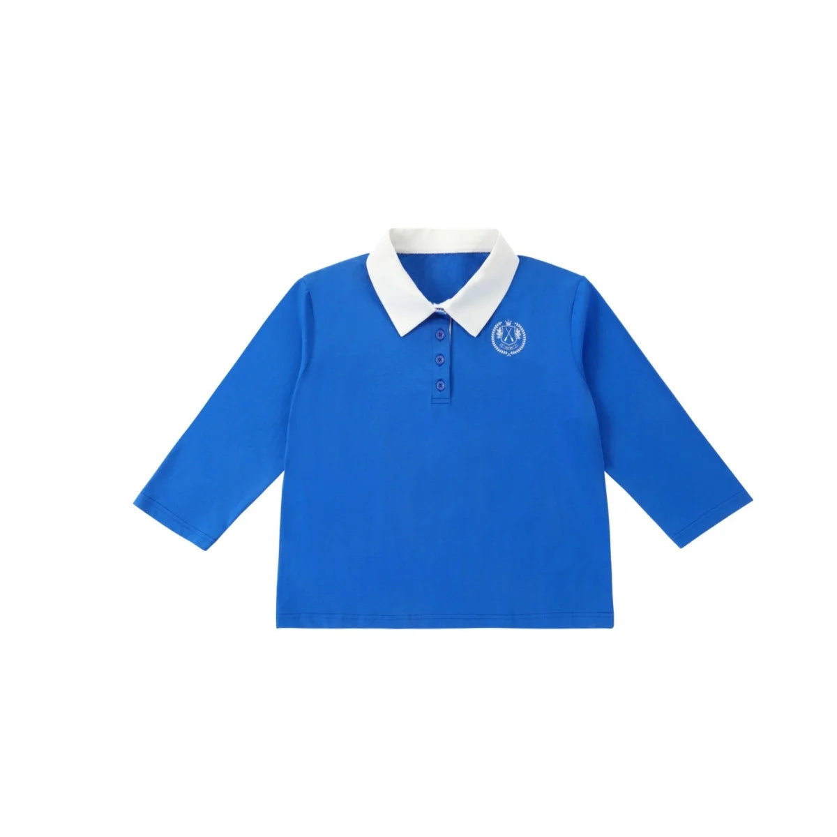 AP SS26 teen women loose contrast collar shirts girls ladies fashion cotton casual shirt tops clothing