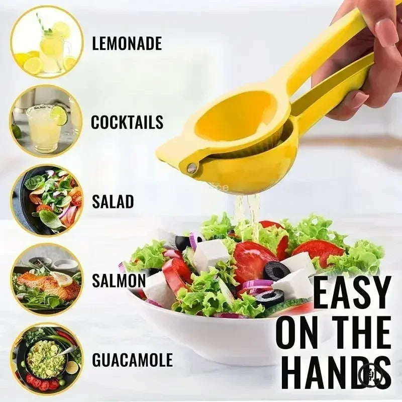 Manual Lemon Clip Creative Kitchen Gadgets Colorful Manual Lemon Juicer Not Easy To Deform Mini Home Portable Lemon Clip