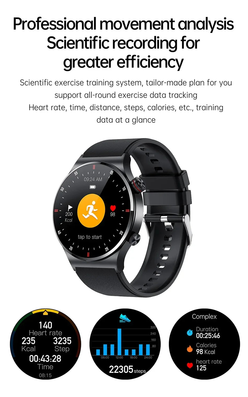 Xiaomi Smart Watch Men Women Custom watch face Sports waterproof Bluetooth call Smartwatch ECG+PPG For Android Samsung Huawei