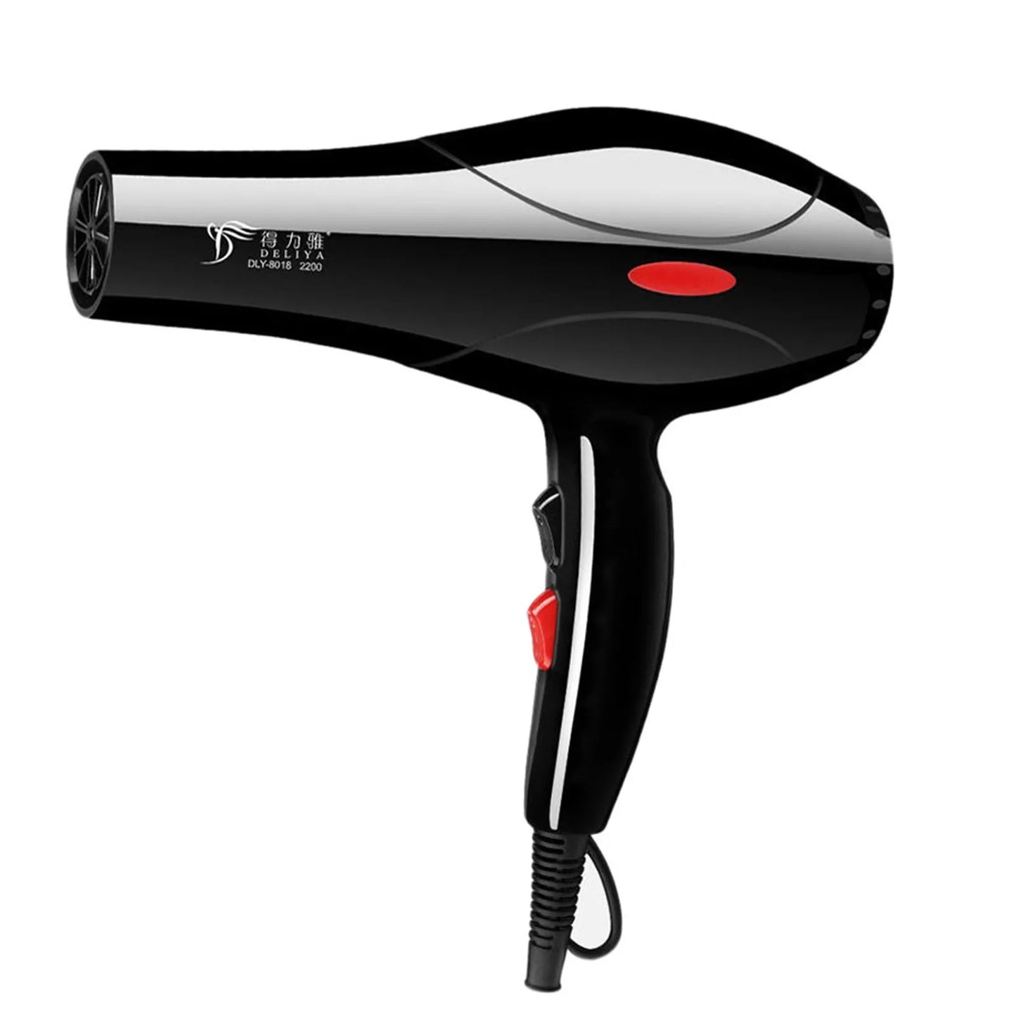 Hair Dryer 2200W Professional Powerful Hair Dryer Fast Heating Hot And Cold Adjustment Ionic Air Blow Dryer with Air Collecting