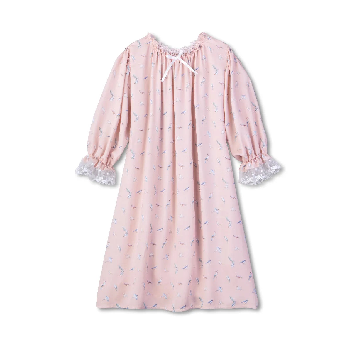 Pajamas Dress for Baby Girls Summer Children Floral Printed Soft Loose Night Dresses Princess Girl Nightgown Lady Sleepwear