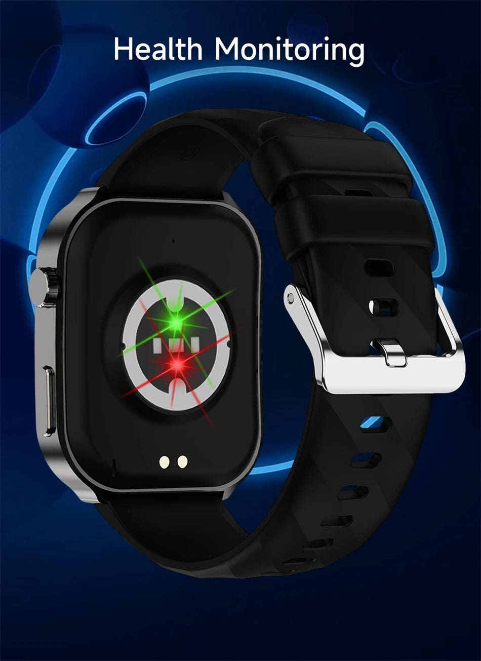 LIGE ECG+PPG AI Medical Diagnosis Health Smartwatch Blood Lipids Uric Acid Smart Watch Men Waterproof Watch Women Bluetooth Call
