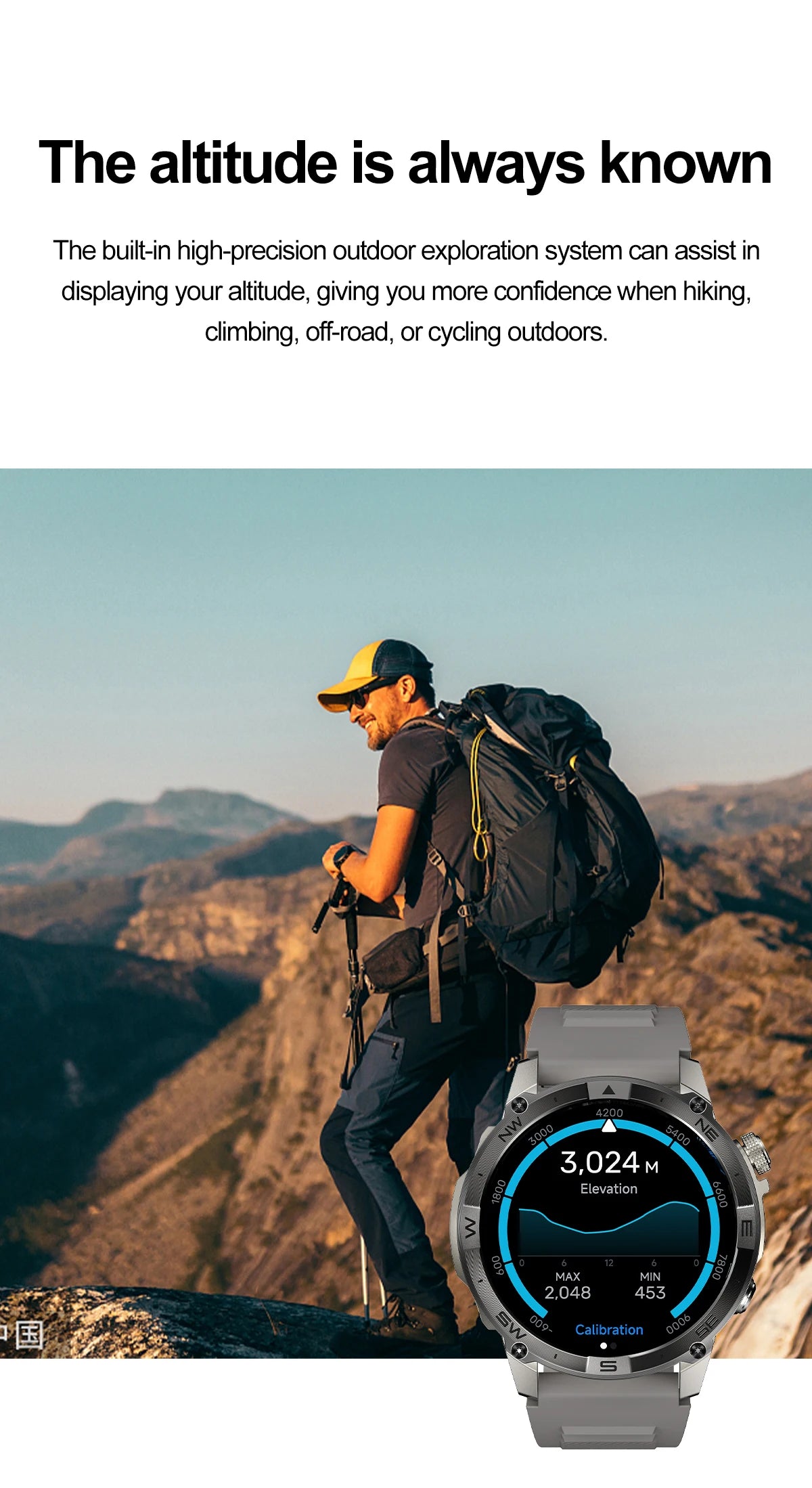 Smart Watch 2026 For Android IOS GPS Compass Sports Smart Watches For Man Women HD AMOLED Bluetooth Call Waterproof Smartwatch