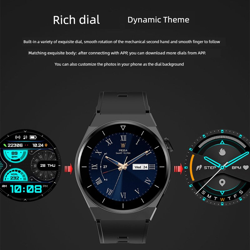 New Arrival GT3 Smart Watch Watch3 Huaqiang North Gt4pro Top with NFC Access Control Waterproof Multi-Function Spaceman