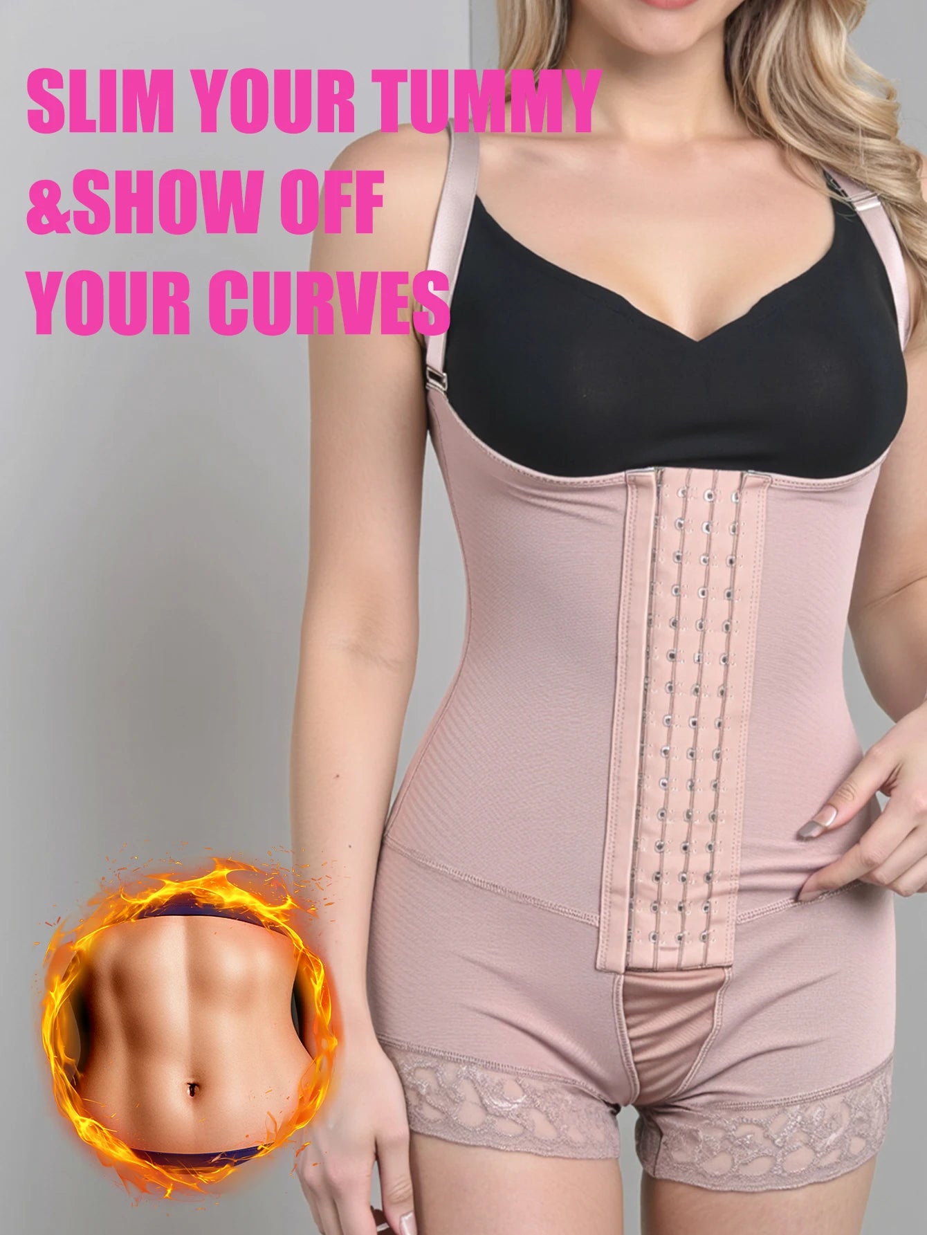 Women Compression Body Shaper Butt Lifter Fajas Colombianas Slimming Corset For  Post Surgery Slimming