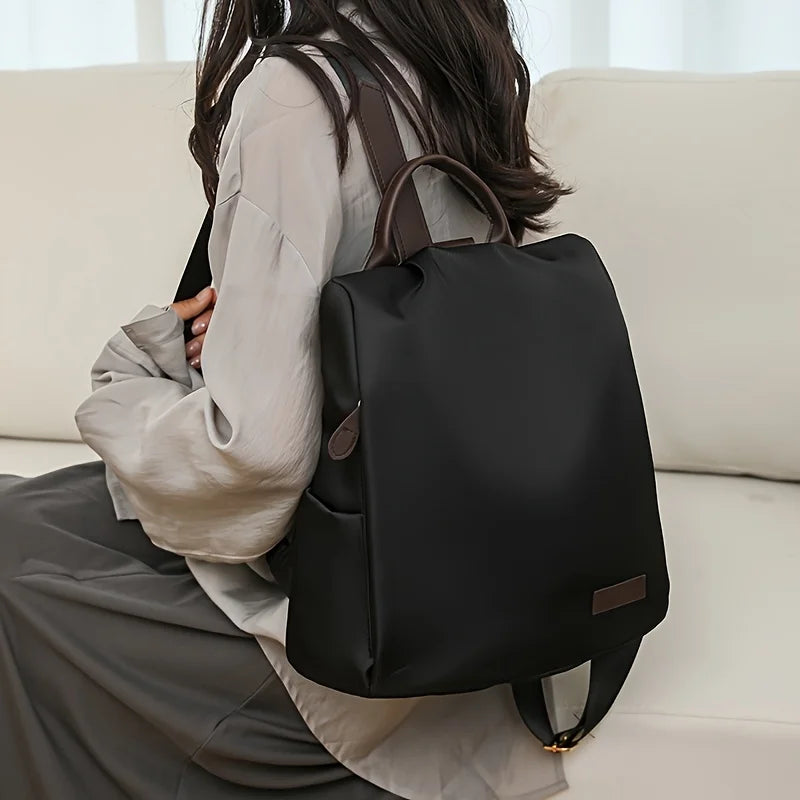 Anti Theft Backpack for Women, New Fashionable Single Shoulder Backpack, Zipper Closure, Large Capacity, Lightweight Backpacks