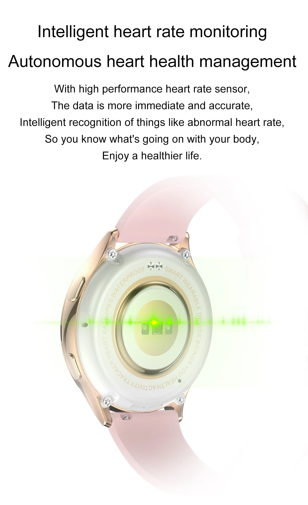 LIGE 1.32 inch Women Smart Watch Bluetooth Call AI Voice Assistant Women's Watches Custom Watch Face Health Monitor Smartwatches